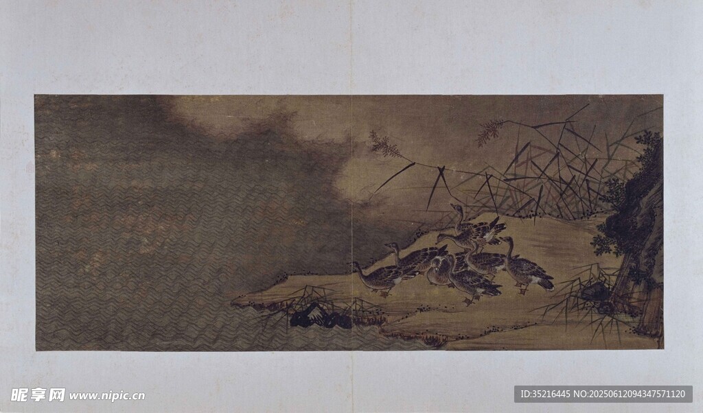 古代戰(zhàn)場遺跡景象