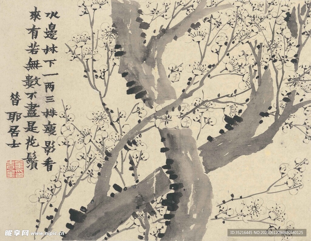 墨梅圖