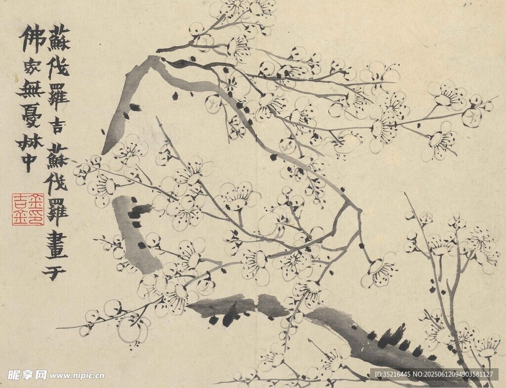 墨梅圖