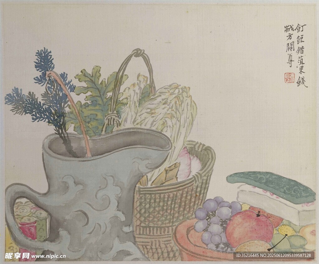 中式靜物圖