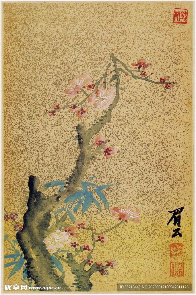 中式梅花圖