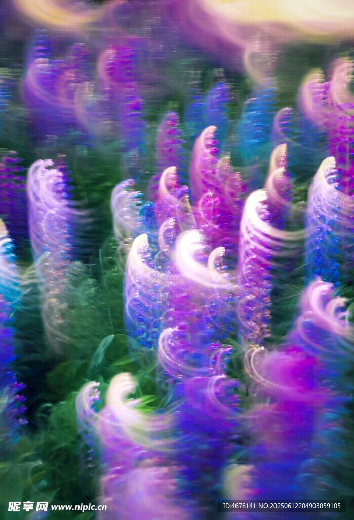 夢幻多彩仙人掌景觀
