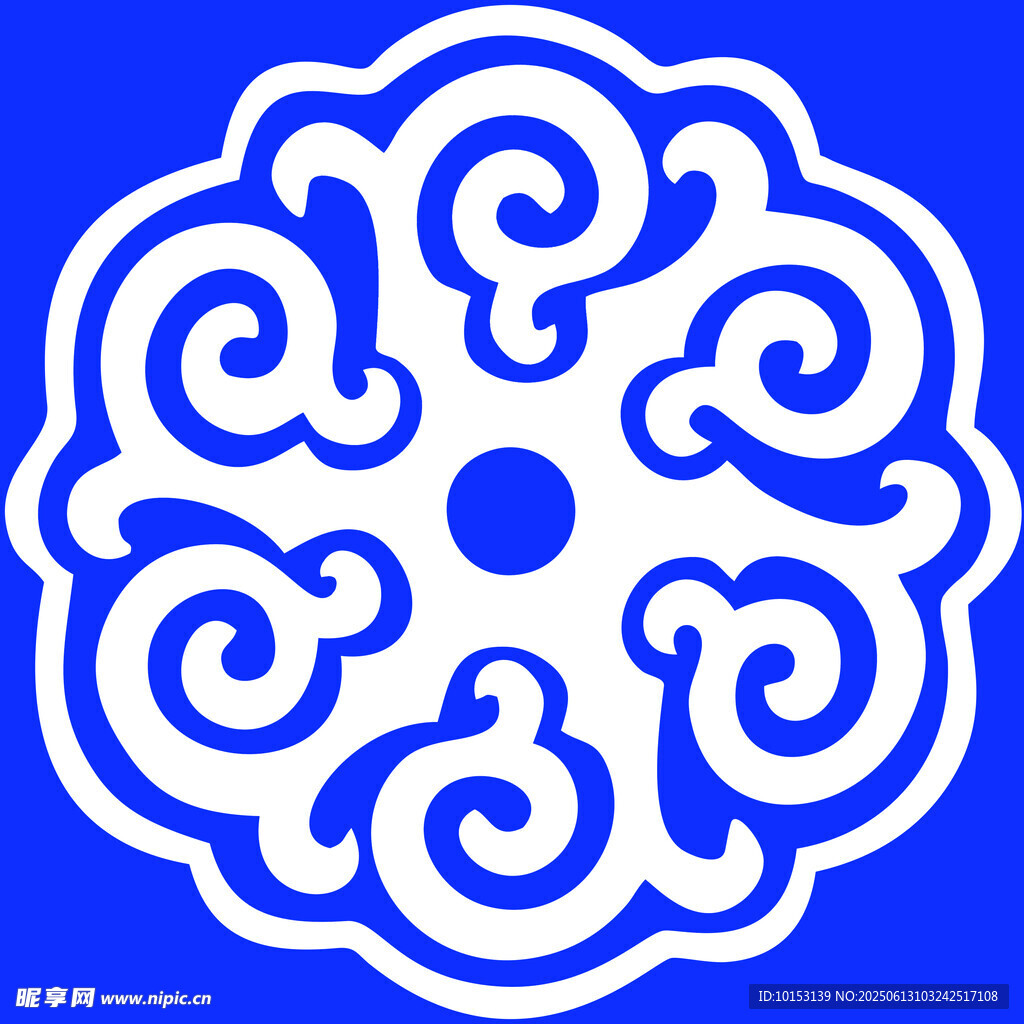 蒙古花紋