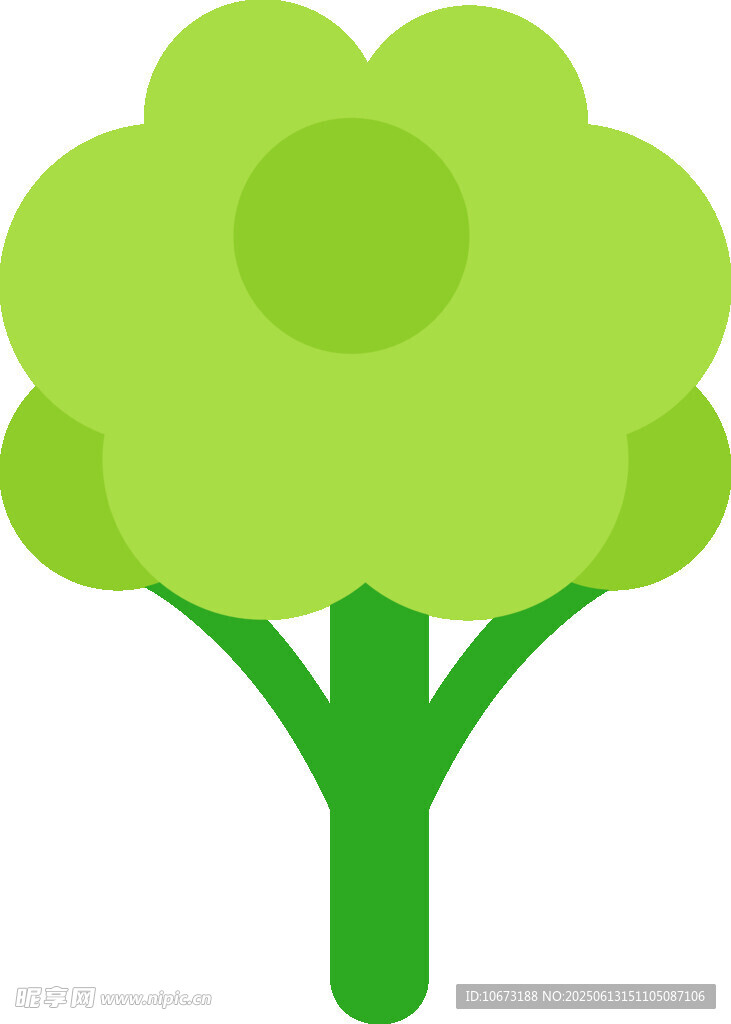 綠色西蘭花圖標(biāo)