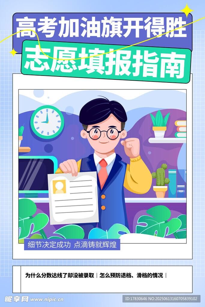 高考加油旗與志愿填報指南