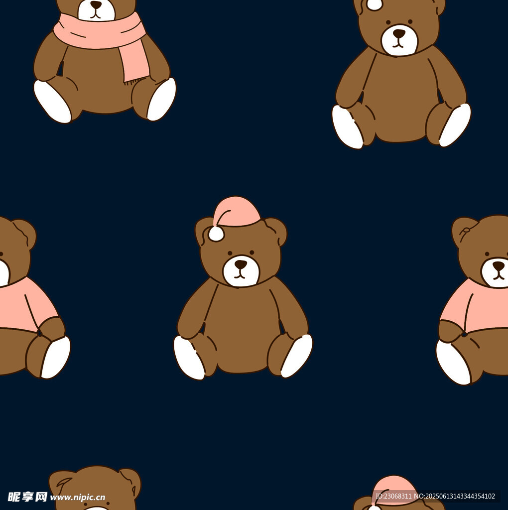 小熊圖案