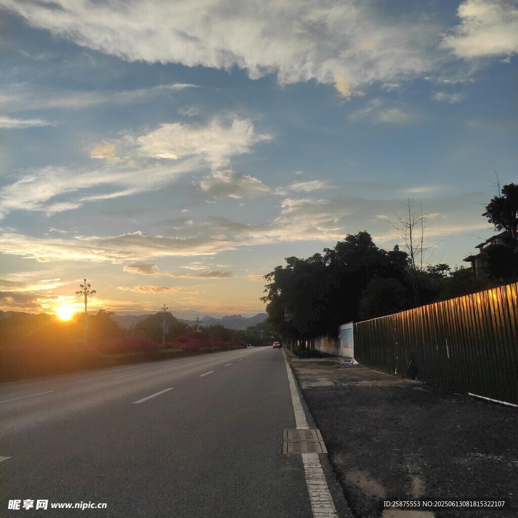 夕陽