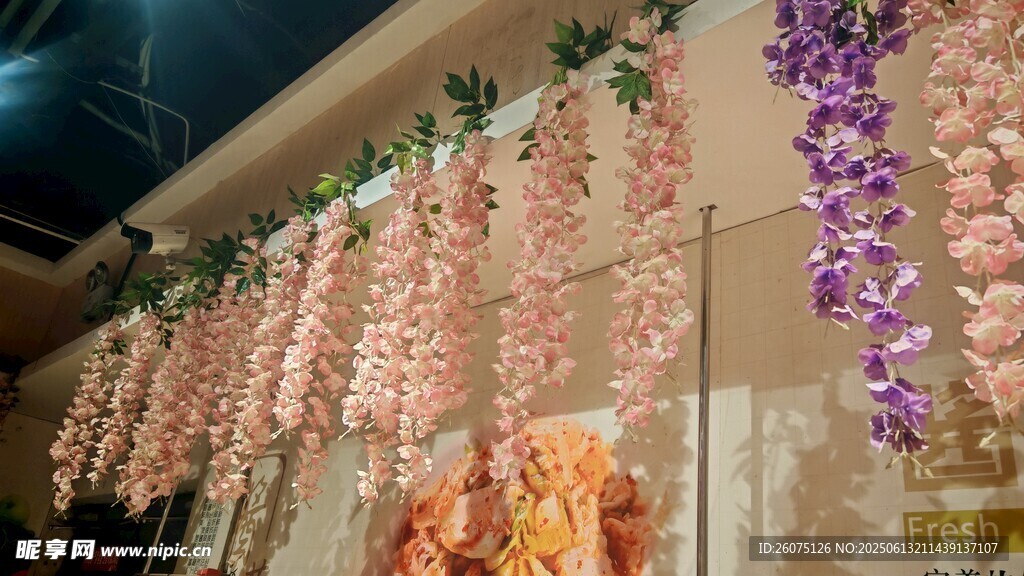 浪漫垂掛仿真花裝飾