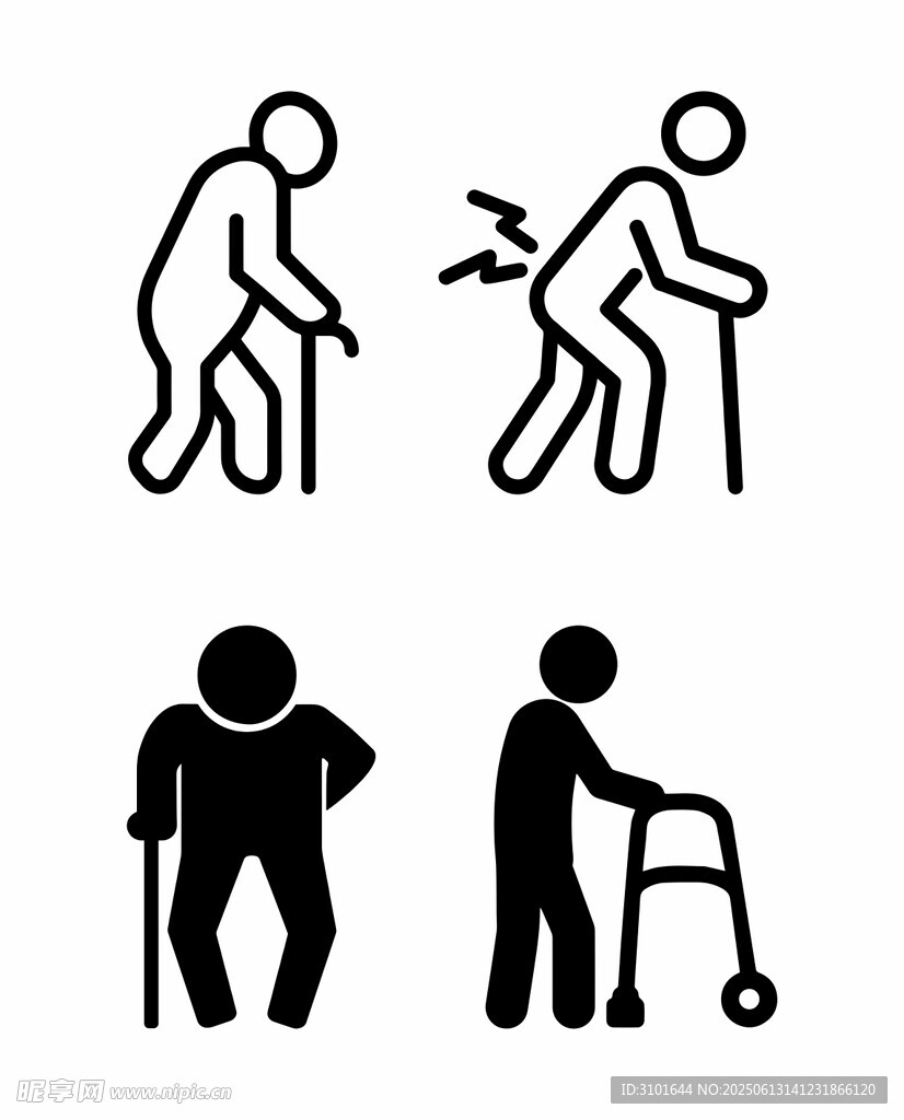 老人圖標