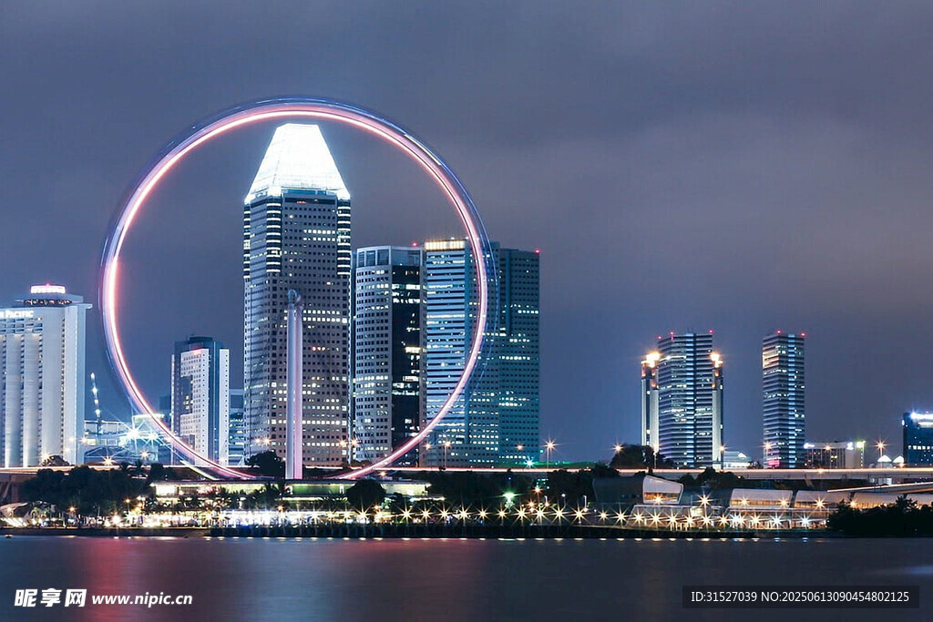 新加坡城市夜景