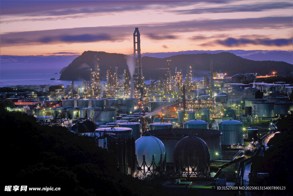 城市璀璨夜景