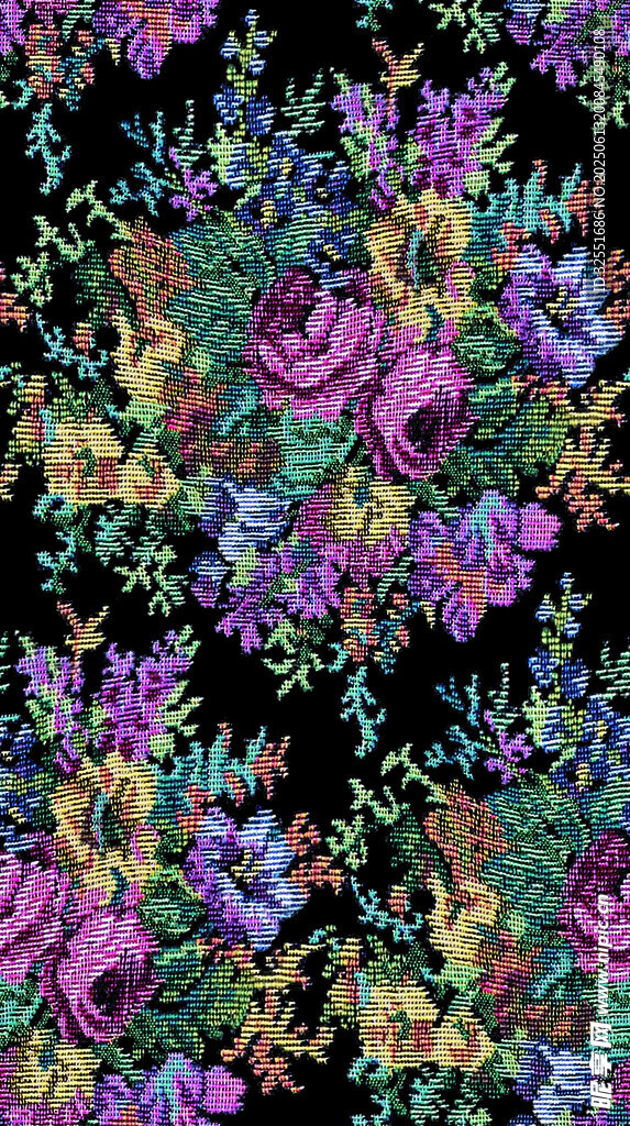 手繪花