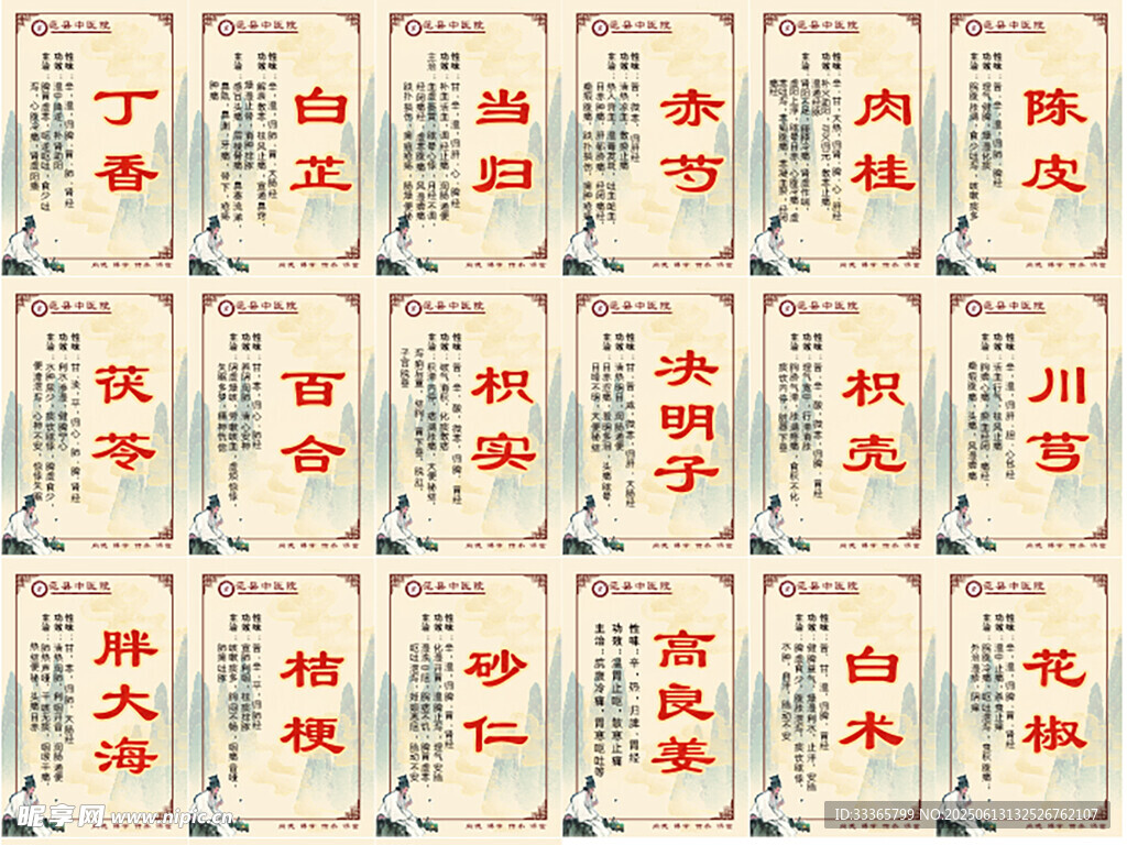 中藥名