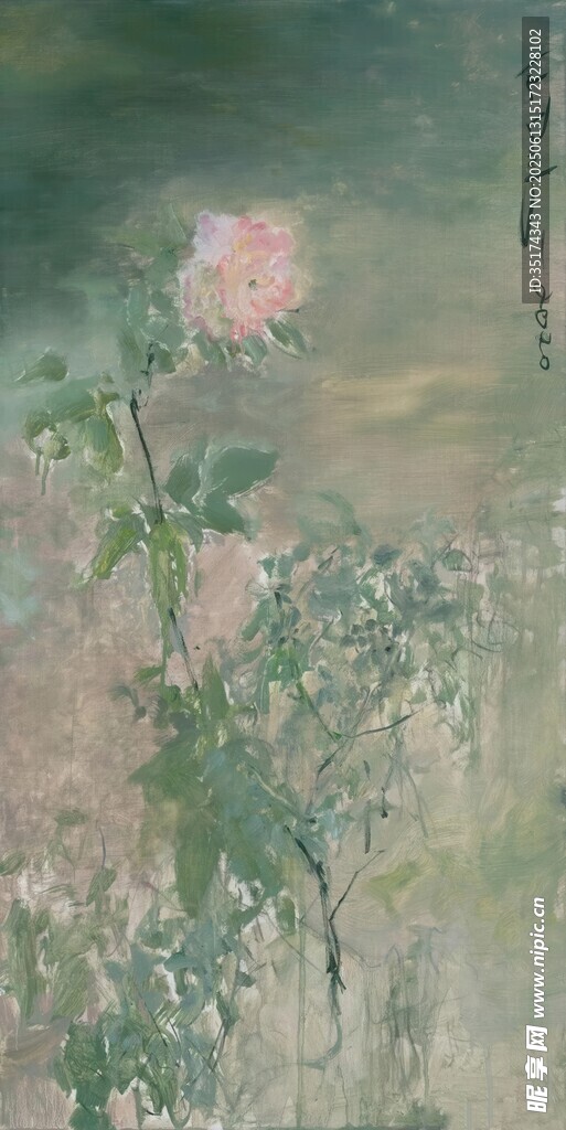 油畫花卉