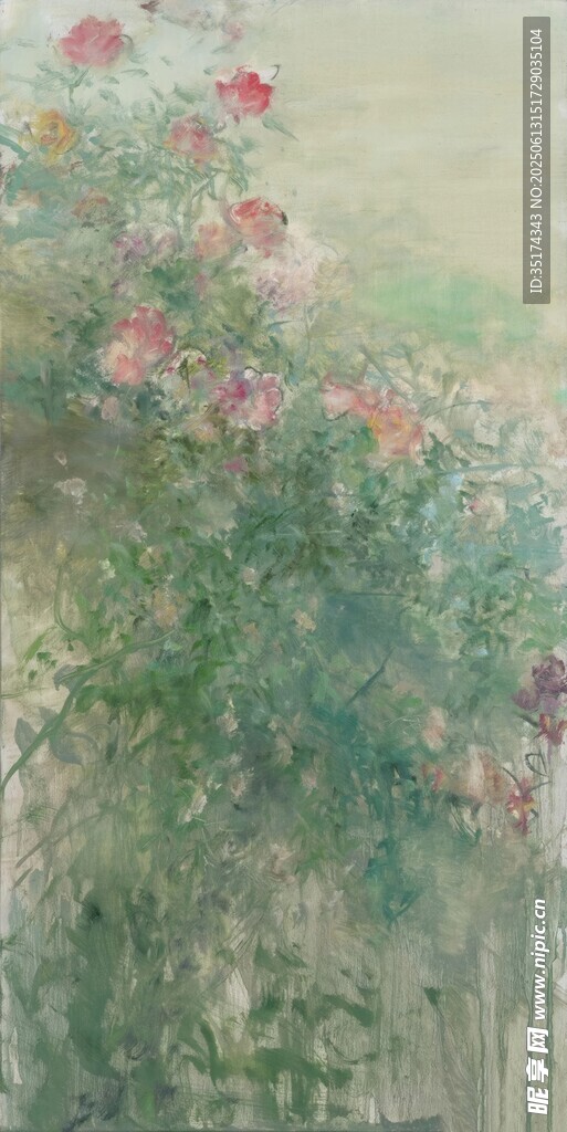 油畫花卉