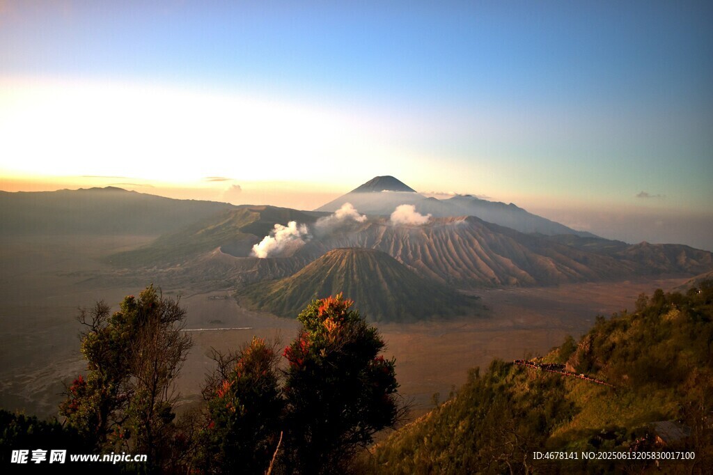 壯麗火山景觀