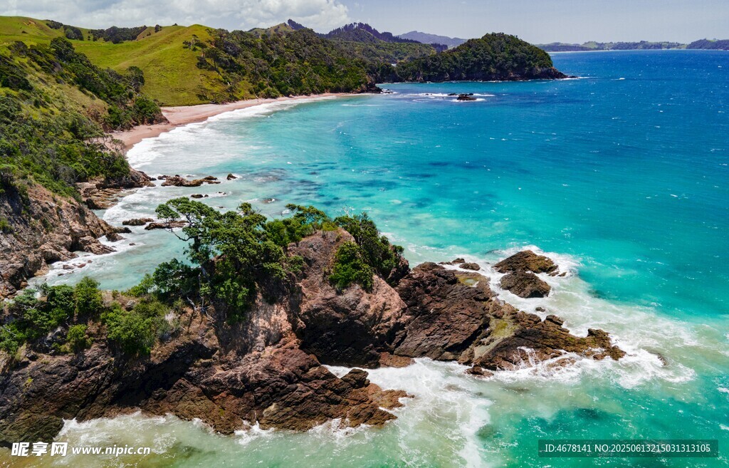 美麗海島海岸風光