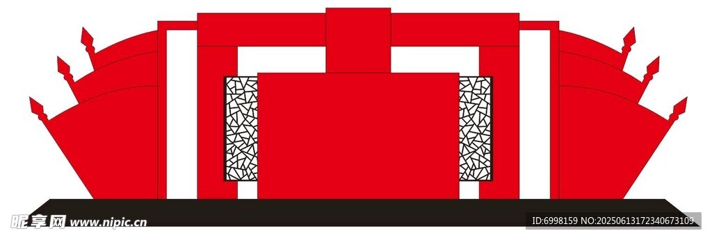 紅色宣傳欄