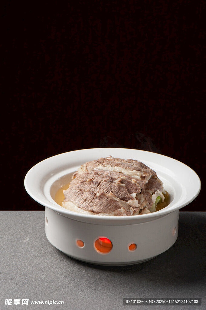 飯店特色菜清蒸羊肉高清大圖