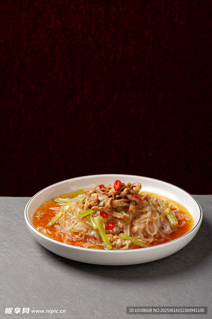 飯店肉絲帶底高清大圖