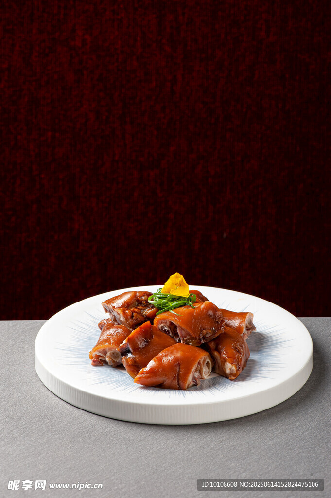 飯店五香豬手高清大圖