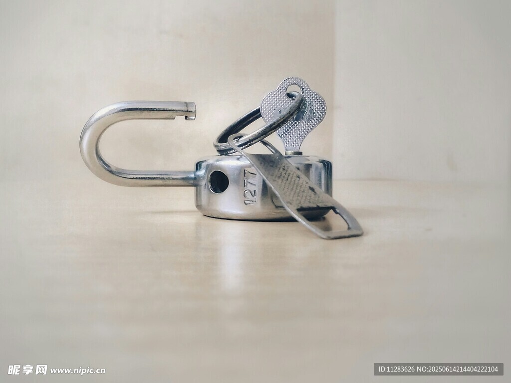 不銹鋼搭扣鎖具特寫(xiě)