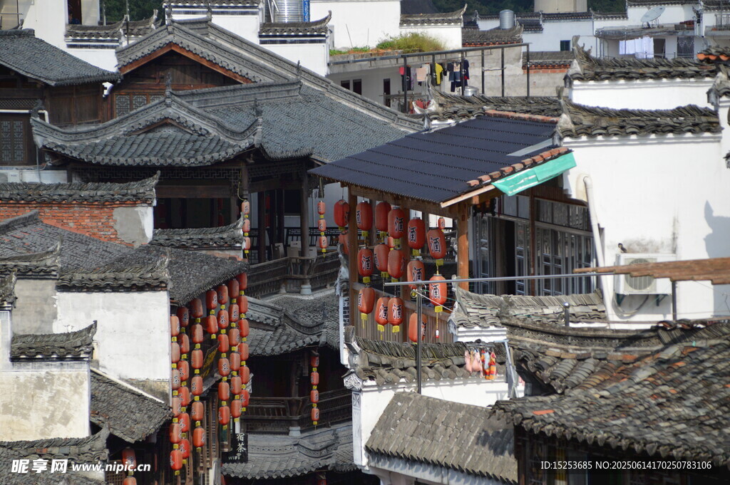 古色古香中式建筑群
