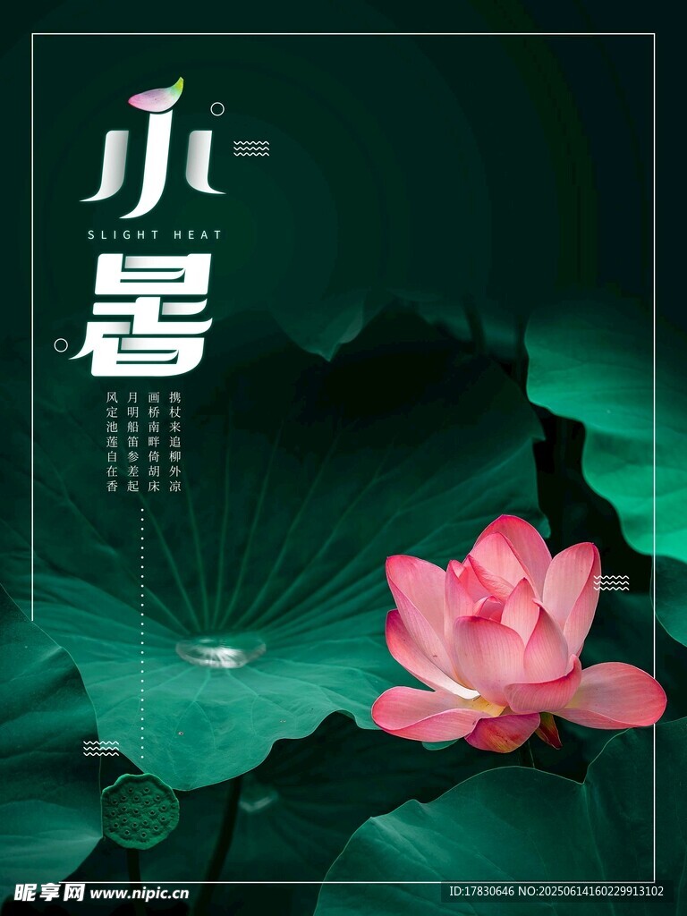 小暑海報(bào)