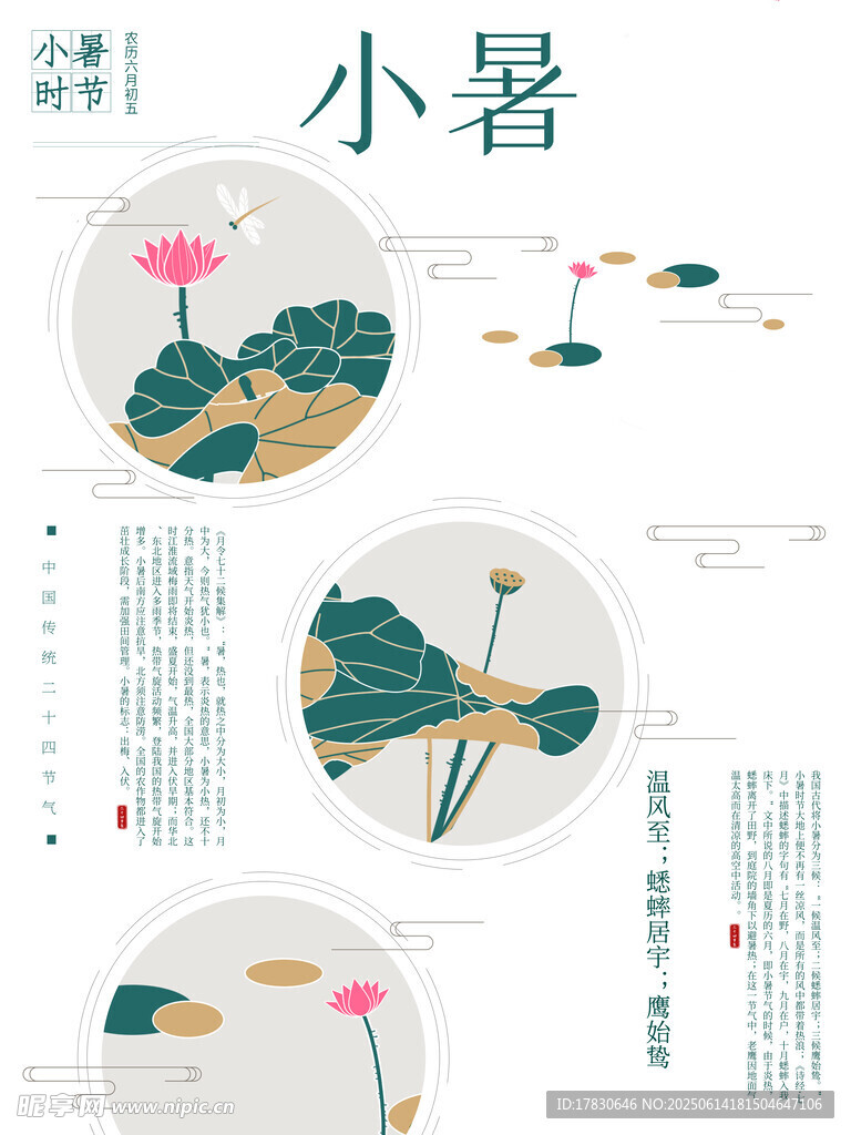 小暑海報