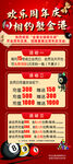 歡樂(lè)周年慶抽獎(jiǎng)活動(dòng)展板
