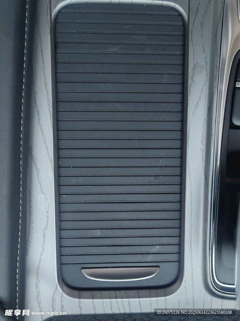 汽車內飾儲物格特寫