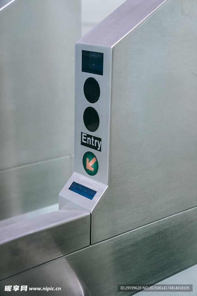 電梯樓層控制面板特寫