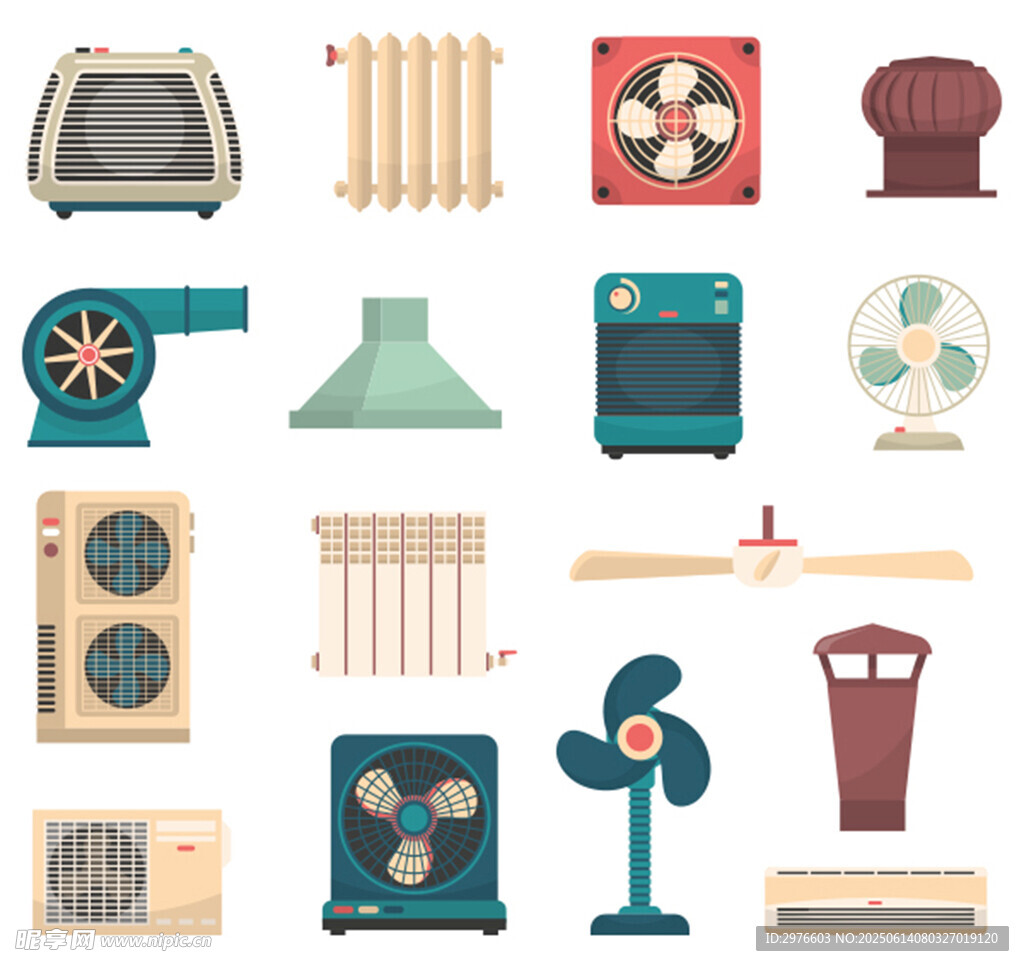 多樣家用小電器展示