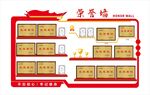 榮譽墻展示榜樣形象墻