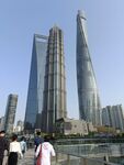 上海陸家嘴摩天大樓景觀