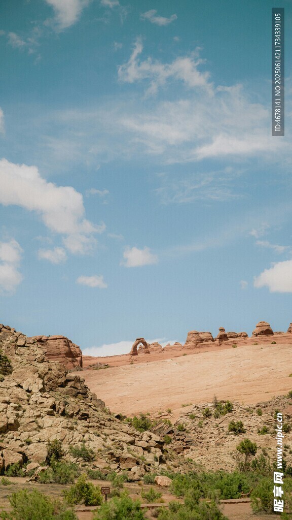 荒漠山丘風(fēng)景