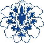 中式藍白傳統(tǒng)花紋圖案