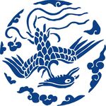 中式藍白鳳凰傳統(tǒng)紋樣