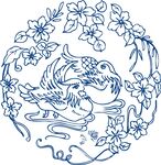 中式花鳥(niǎo)鳳凰傳統(tǒng)紋樣