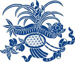 中式傳統(tǒng)花卉紋圖案設(shè)計(jì)