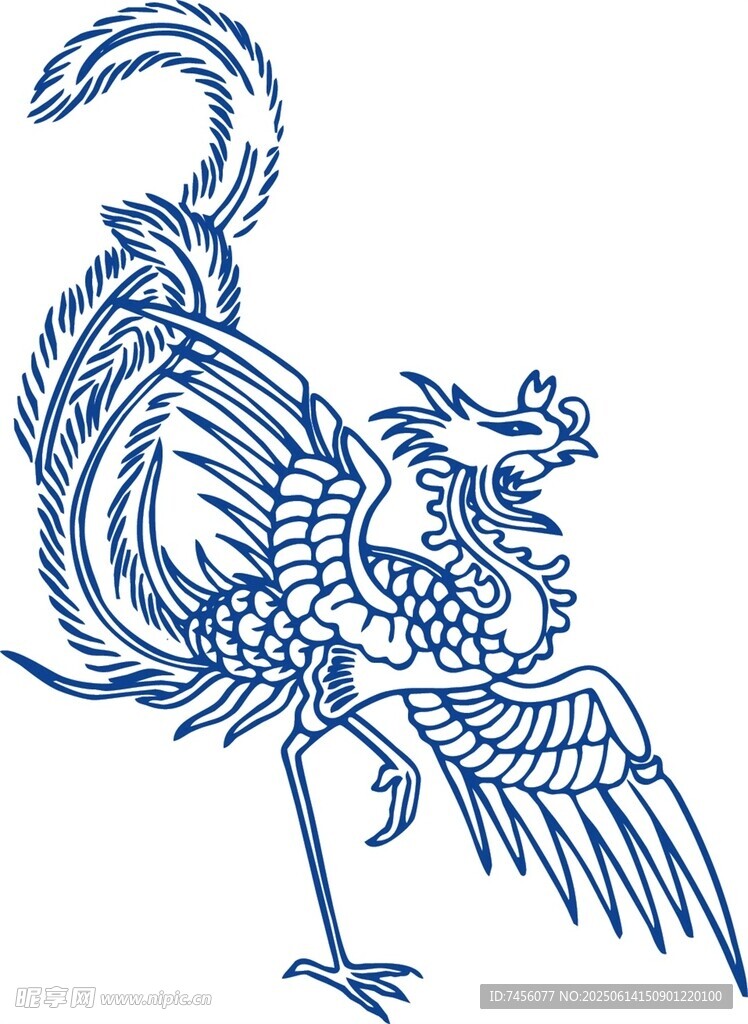 傳統鳳凰圖案