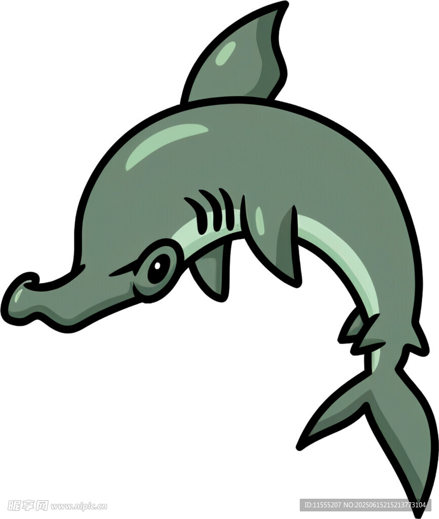 卡通鯊魚形象