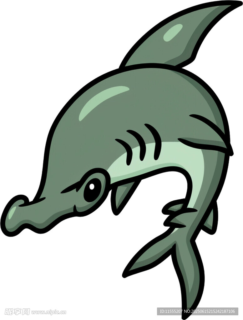 卡通鯊魚形象