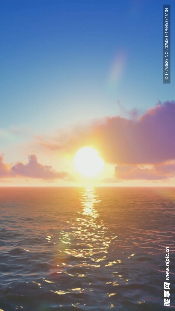 海上日出美景