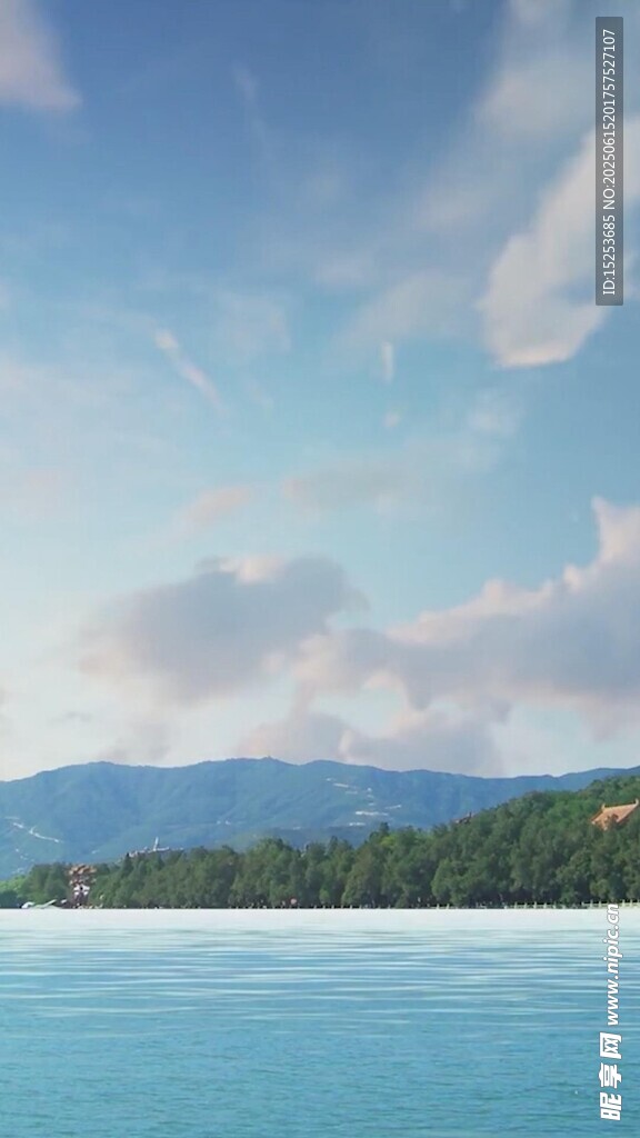 寧靜海濱風光
