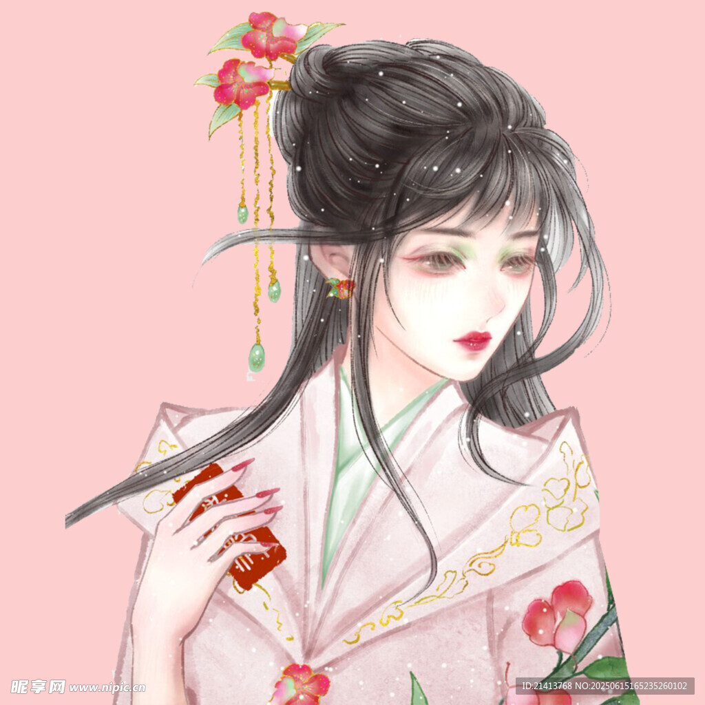 古風(fēng)漢服女子