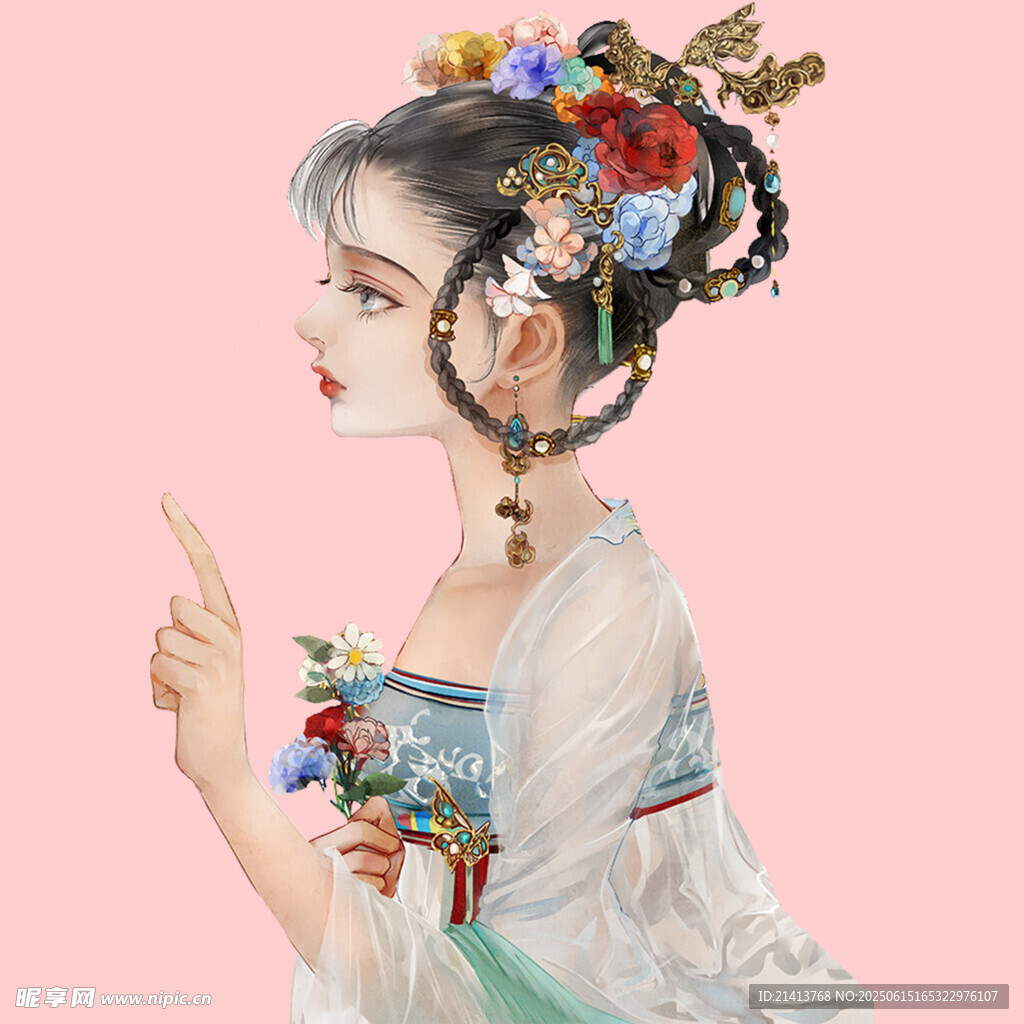 古風漢服女子