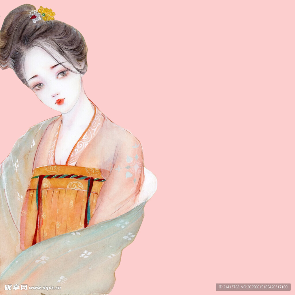 古風漢服女子