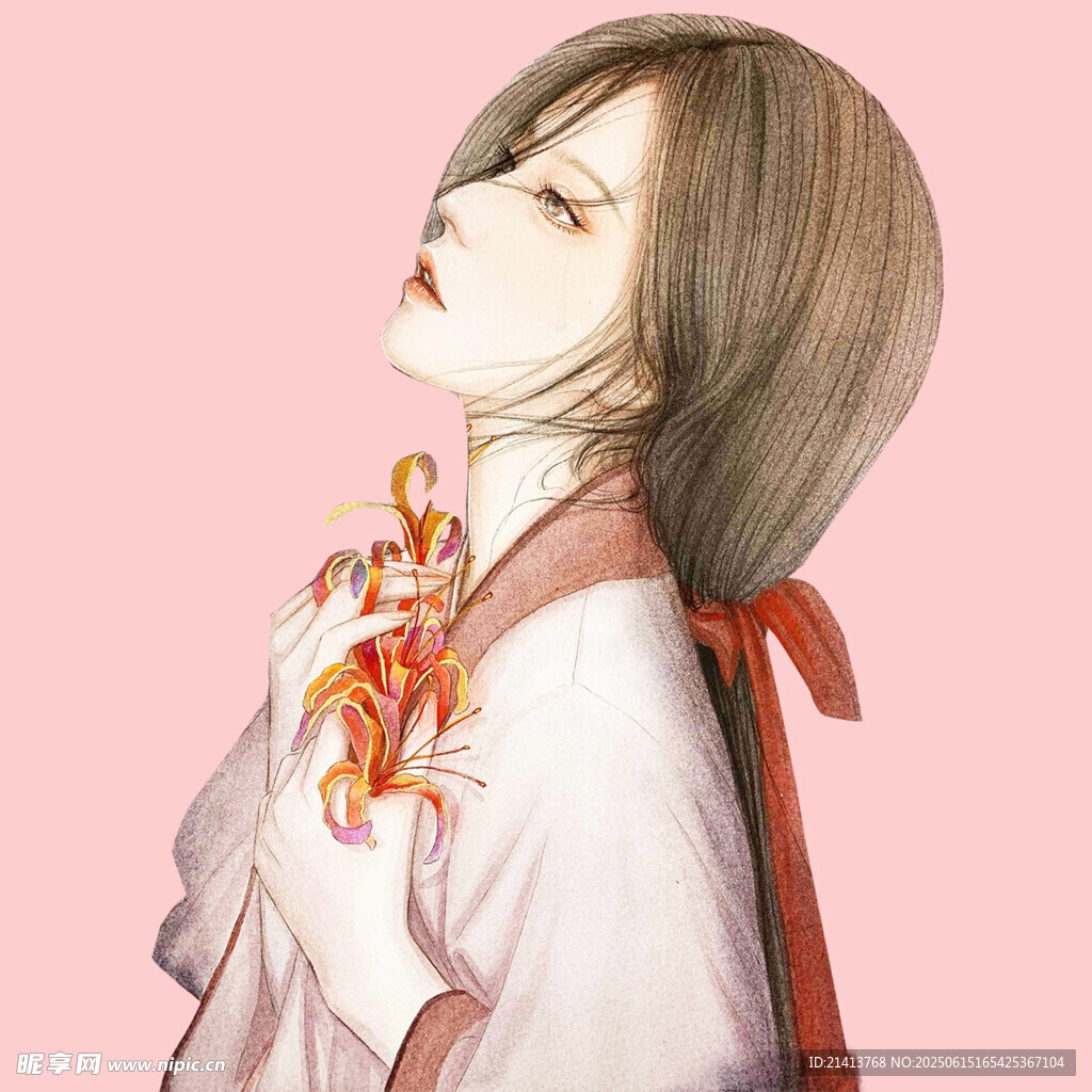 古風漢服女子