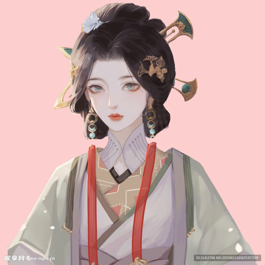 古風(fēng)漢服女子